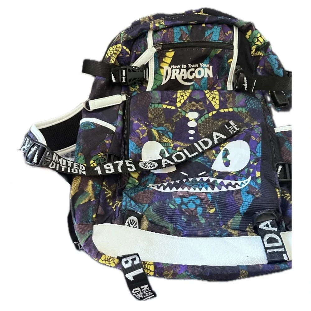 Aolida 1975 Limited Edition How To Train Your Dragon School Backpack Bag